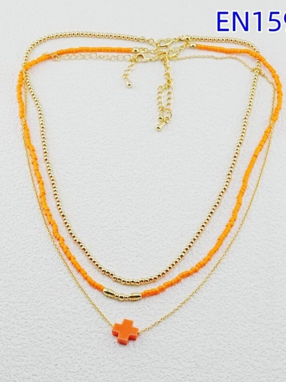 Enewton Colorful Cross Necklace